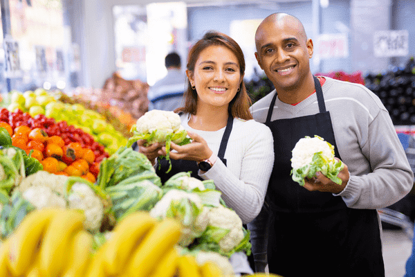 Working in the USA in the supermarket