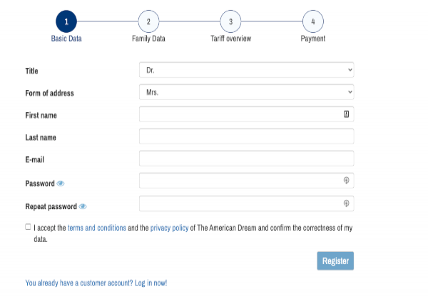 Green Card Lottery Application basic data