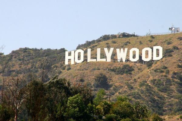 Hollywood sign in Los Angeles