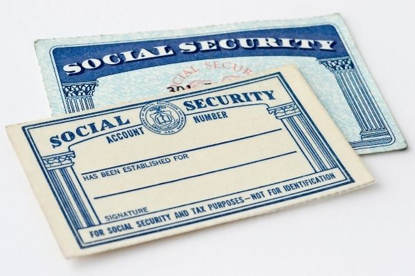 Social Security Card of the USA