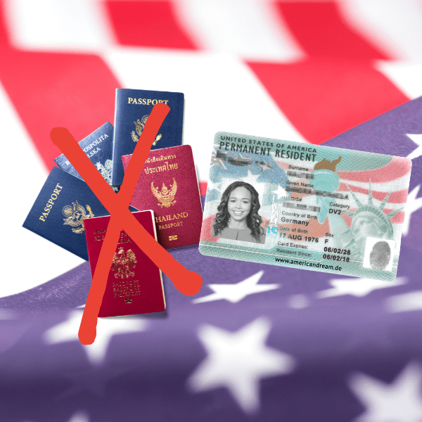 Green Card Lottery passport requirement lifted